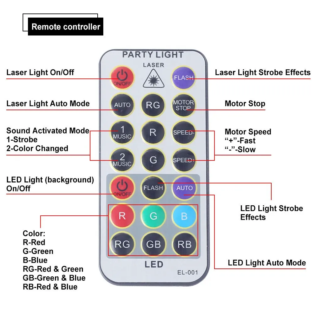 Яркая светодиодная лампа для сцены лазерный проектор светильник звуковая