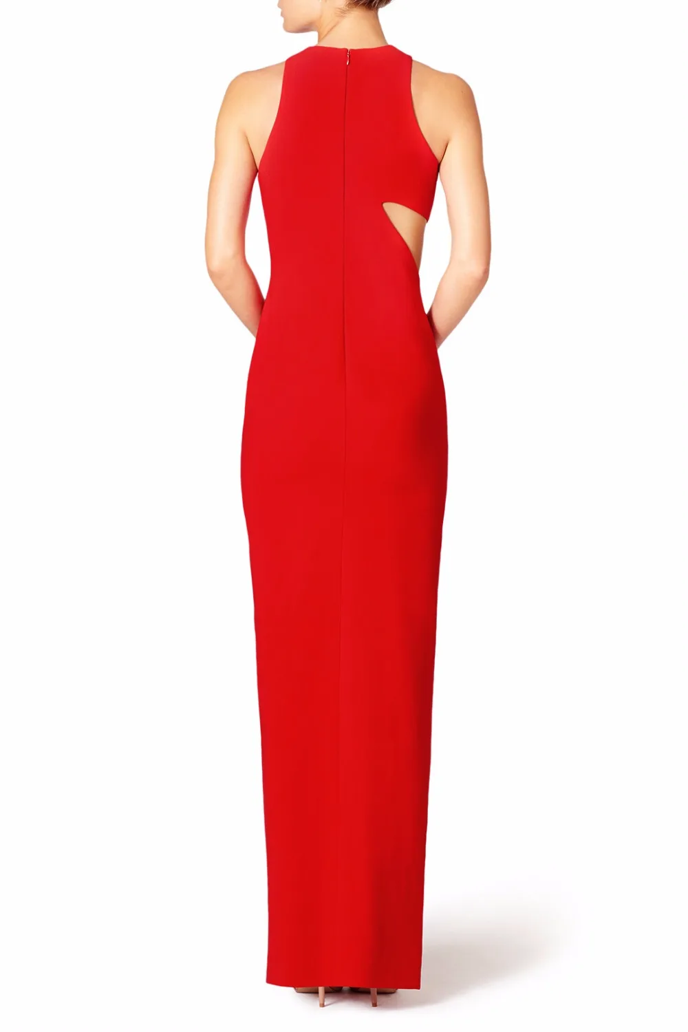 Top quality sexy women 2018 red one - shoulder off the sleeveless rayon celebrity Party Bodycon Vestidos dress | Женская одежда