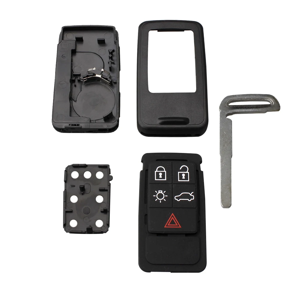 GORBIN Smart Remote Key shell брелок для Volvo 5 кнопок S60 V60 S70 V70 XC60 XC70 2007-2017 оригинальный ключ |