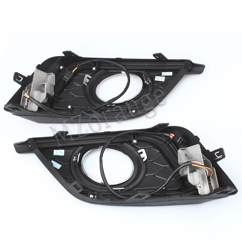 MZORANGE 2 типа для Nissan Sentra Sylphy светодиодный DRL дневные ходовые огни Дневные Противотуманные фары Крышка автостайлинг для автомобильных фар
