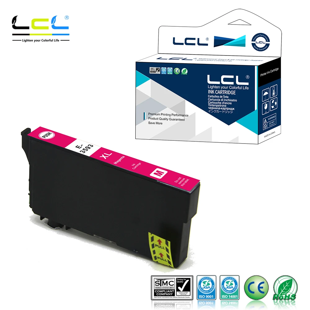 LCL 35XL T3592 T3593 T3594 (1-Pack) чернильный картридж совместимый для Epson WF-4725D | Компьютеры и