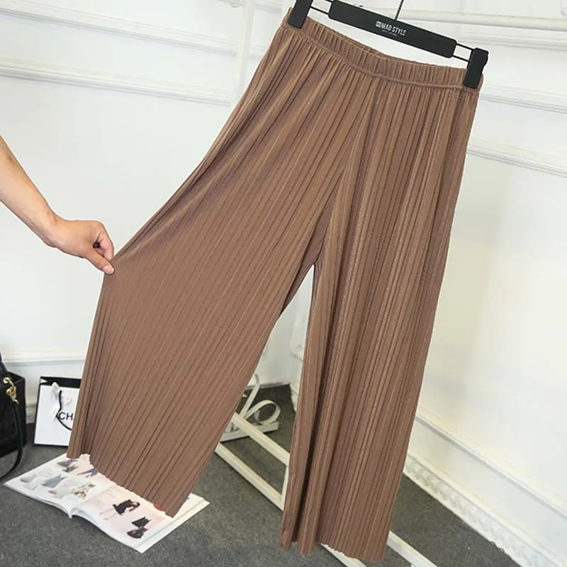 WHZHM женские летние штаны винно красные пляжные брюки с высокой талией свободные