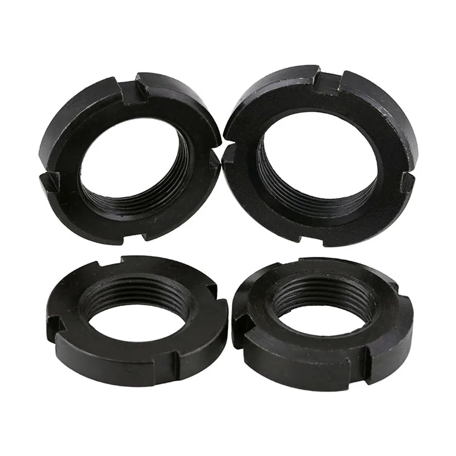 Круглые гайки GB812 1/2/3 шт 4-слотовые M10 M12 M14 M16 M18 M20 M22 M24 M25 M27 M30 M33 M35 M36 M39 M40 M42 |
