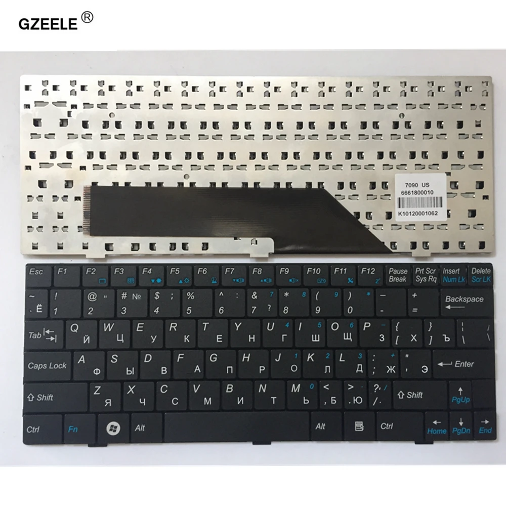 Русская клавиатура GZEELE для нетбука Medion Akoya e1210 E1212 S1210 S1211 MD 97160 96912 MD96912 MD97160 черная