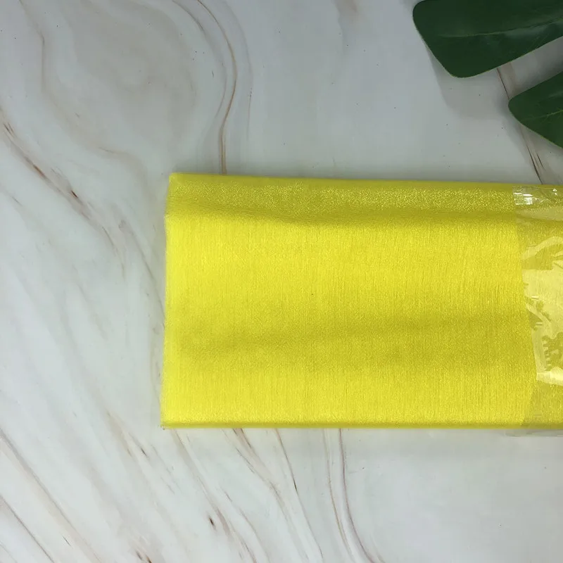 yellow 5 м 10 м прозрачная органза тюль рулонная ткань для дня рождения, свадьбы, вечеринки, украшения для детского душа, органза, пояс для стула, ширина 48 см - Цвет: yellow