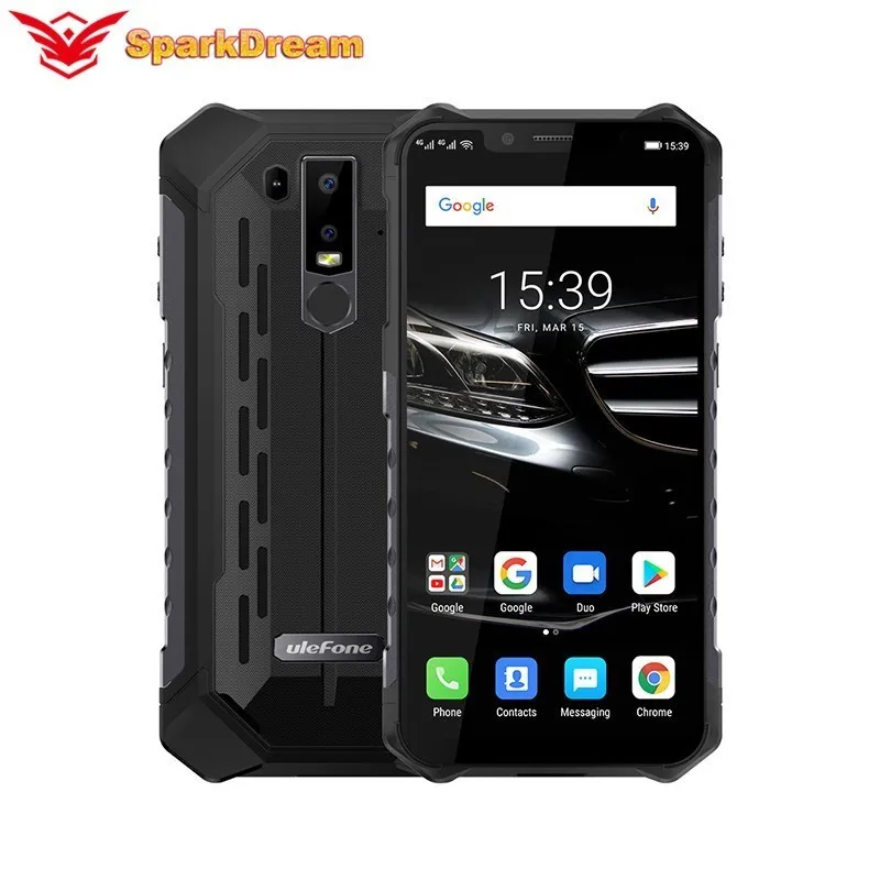 Ulefone Armor 6E IP68 водонепроницаемый ударопрочный мобильный телефон Helio P70 4 Гб+ 64 Гб 6," 19:9 FHD+ 5000 мАч Android 9,0 NFC разблокировка лица