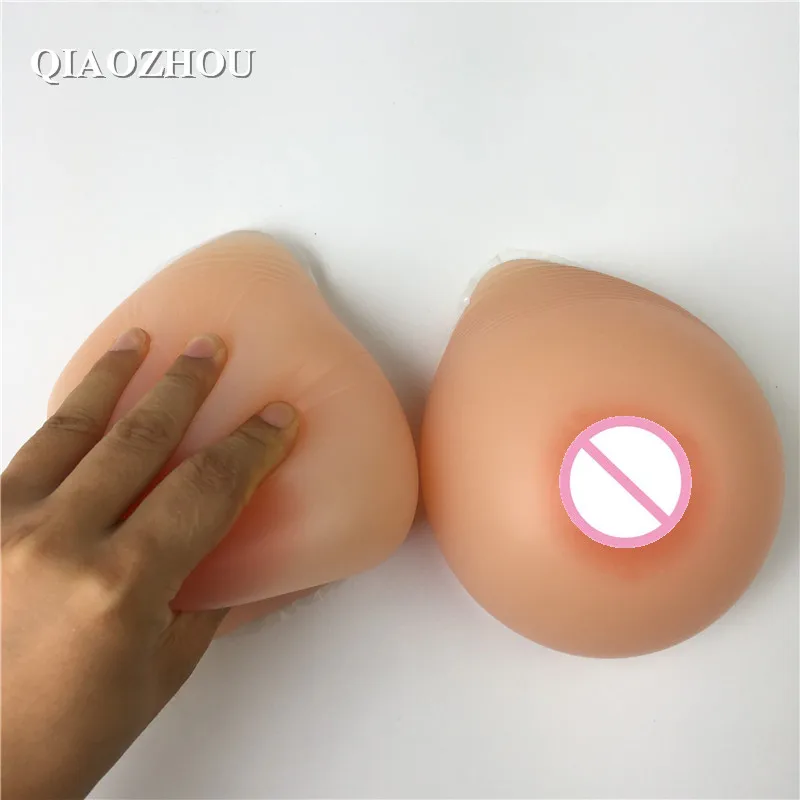 1800g Big F cup realistic silicone breast form for man cosplay to female crossdressing | Breast Protheses