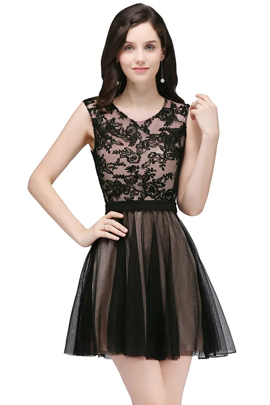 Vestido de Festa Longo настоящие фото кружевные аппликации недорогие вечерние платья длинное вечернее платье - Цвет: short pink