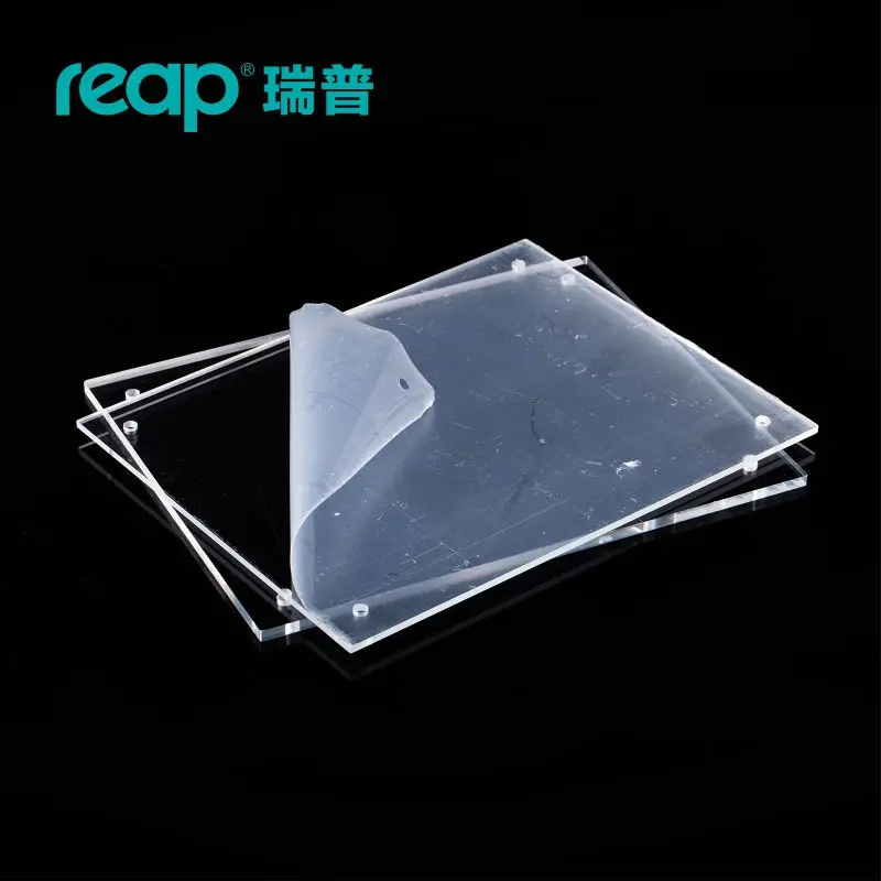 Деревянная акриловая L образная настольная фоторамка для магазина или дома|card