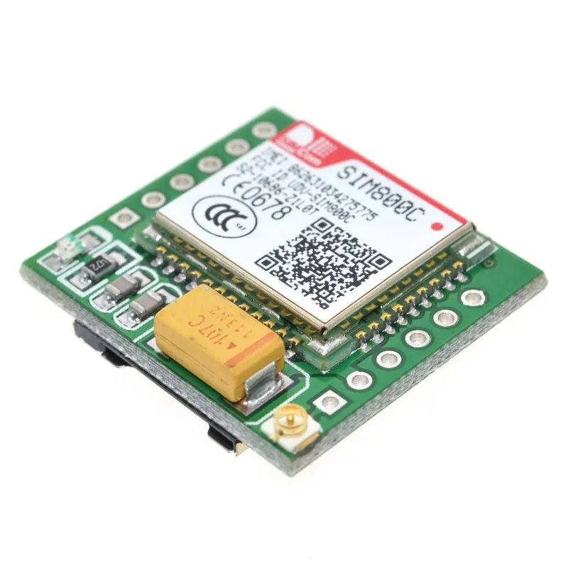 Самый маленький SIM800C GPRS GSM модуль карта MicroSIM ядро плата четырехдиапазонный TTL последовательный порт (совместимый SIM800L SIM900A) (art.: 79dd64944) - 79dd64944