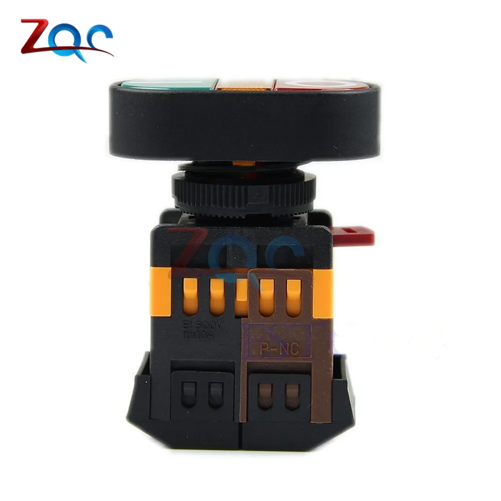 Красный зеленый световой Индикатор Мгновенный переключатель