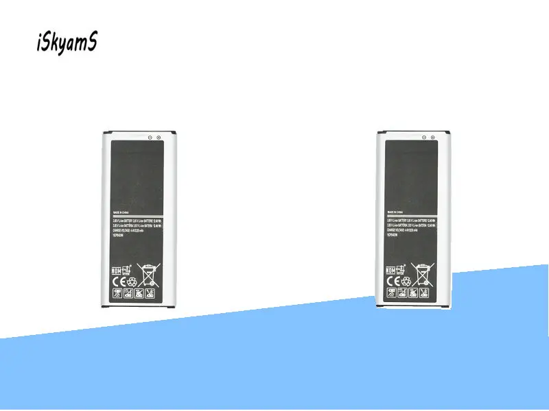 iSkyamS 2x 3220mAh EB-BN910BBE Battery for Samsung Galaxy Note 4 N910H N910A N910C N910U N910F N910X N910V N910P N910R Note4 |