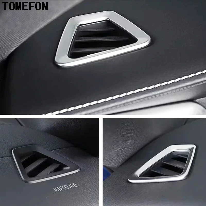 TOMEFON 2 шт. для Volvo XC60 XC 60 2018 2019 LHD передняя крышка на вентиляционное отверстие