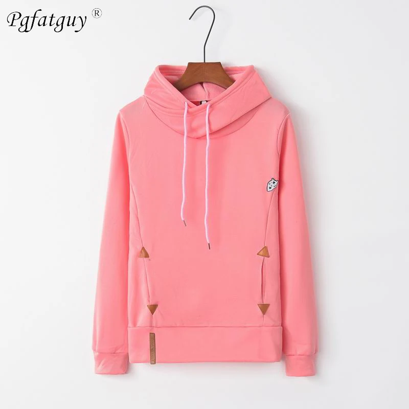 Женская толстовка с капюшоном свитшот длинным рукавом и карманами на шнурке