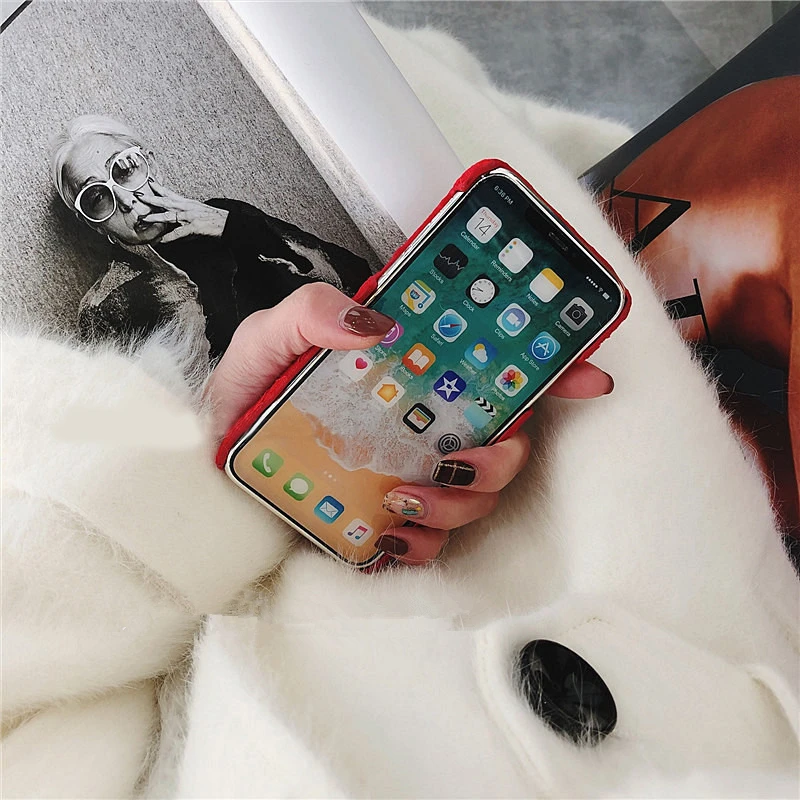Aoweziic американская роскошная кружевная дрель для iPhone X XS MAX XR Чехол мобильного