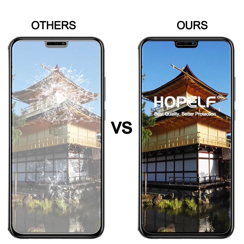 3 шт закаленное стекло для Huawei Honor 8X защита экрана 9H 2.5D Защитное телефона |