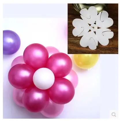 5 шт цветок Шары клип балон глобусы Flor шары украшения аксессуары Слива зажим