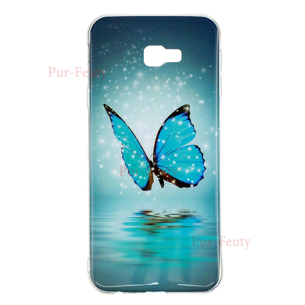 Светящиеся силиконовые чехлы для телефонов Samsung Galaxy J4 Plus + J415 J415F J415FN/DS J4Plus с