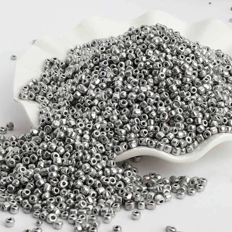 Стеклянные бусины 4 мм 200 шт./лот с круглыми отверстиями для изготовления