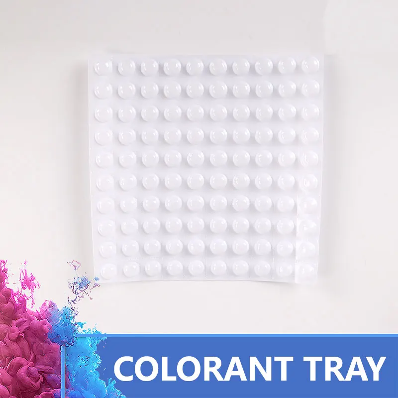 1000 шт./партия Одноразовые перфорированные пластиковые держатели для клея