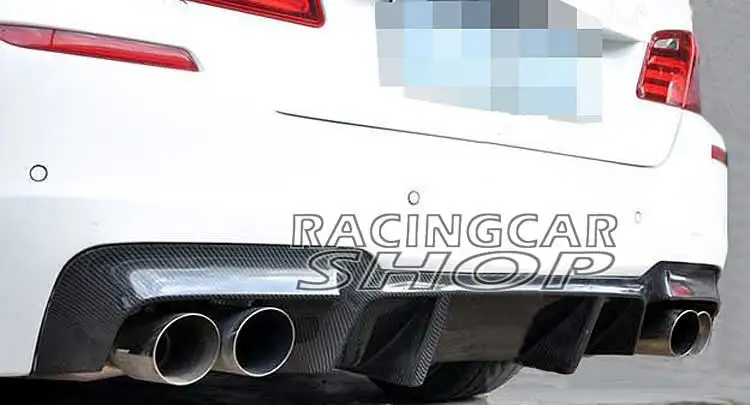 Окрашенный DTM стиль задний диффузор спойлер для BMW 5 SERIES F10 M5 Бампер 2011UP B095F|spoiler for