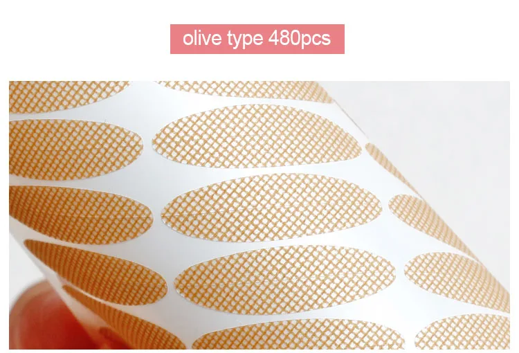 Xuemali 480Pcs Invisible Eyelid Tapes Natural Breathable Stickers Different Shapes Instant Eye Lift well Tape Tools | Красота и