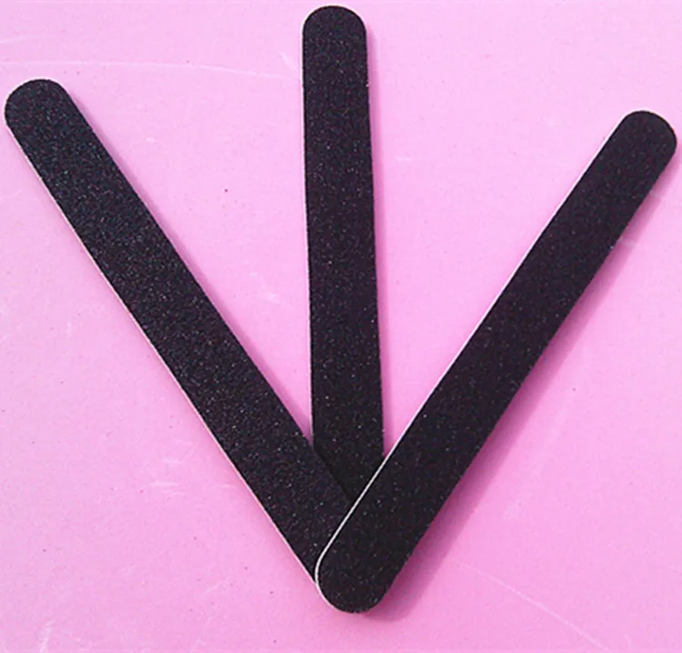 

[IOIIO-304FYU] Double 10Pcs 2017 professional Black Nail Sanding Files Polish Buffer Block Manicure Pedicure Tips Tools Gel, #I7