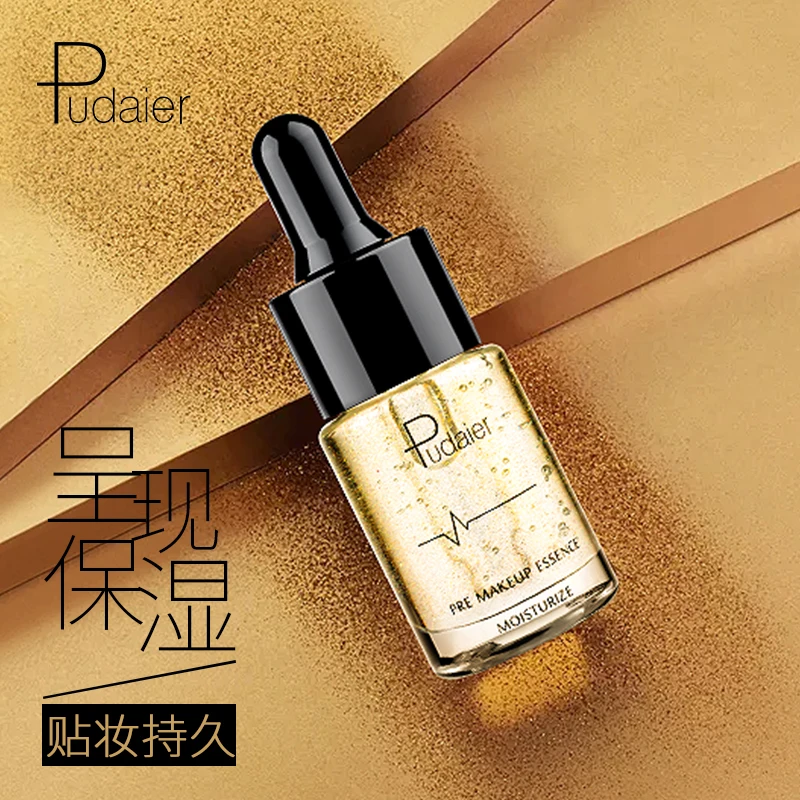 Pudaier Moisturizing Facial Lip 24K Rose Gold Elixir Skin Make Up Oil Face Essential Before Primer Foundation Base Cosmetic | Красота и