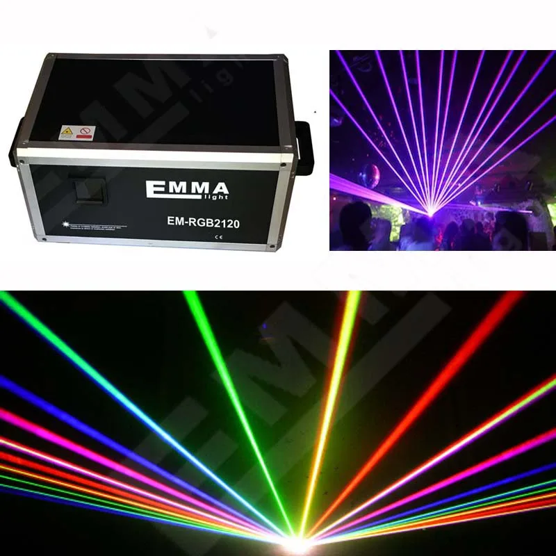 Professional full color animation laser light rgb 12 watt dj lights for sale | Лампы и освещение