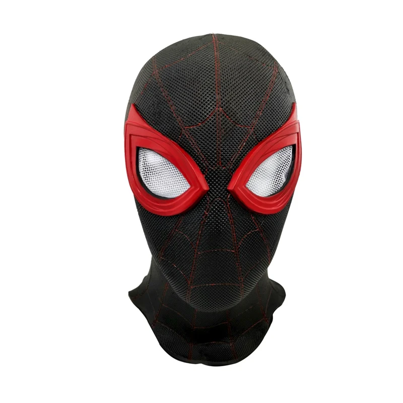 Black spider-man Yacn, маска Человека-паука, косплей, маска Человека-паука для встречи выпускников, ПВХ, Шлем Супергероя, костюм на все лицо, вечерние костюмы на Хэллоуин - Цвет: Black spider-man