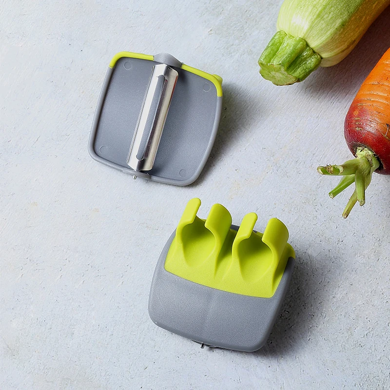 1 шт. новая овощерезка из нержавеющей стали с двумя пальцами для картофеля