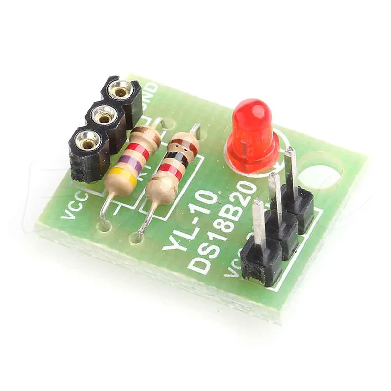 

10pcs/lot Style New DS18B20 Temperature Sensor Shield Module without DS18B20 Chip