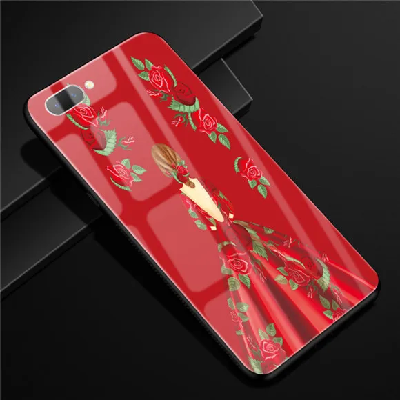 24 Для Oppo A3S чехол OPPOA3S стеклянный жесткий чехол для телефона для Oppo A3S AX5 A 3 S/Oppo A5 чехол AX5S чехол OPPOA5 закаленное крутое 6,2 - Цвет: 24