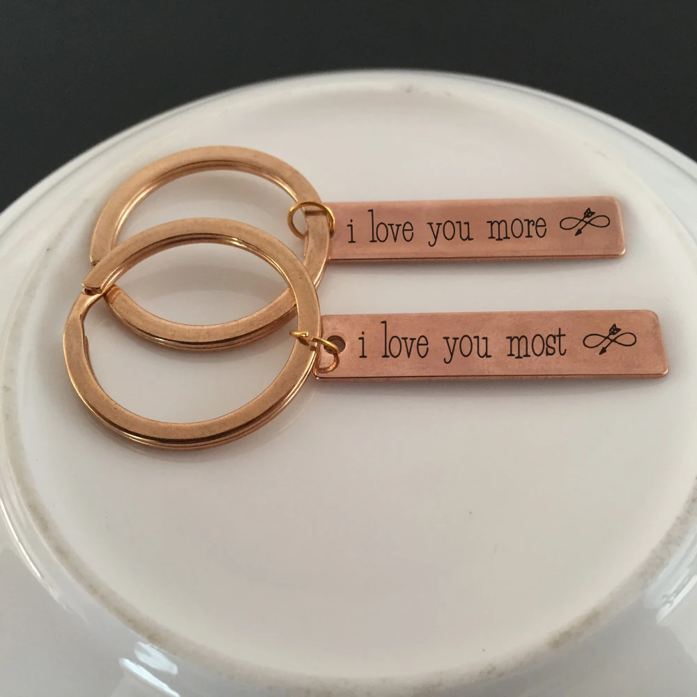 2 шт. подарочные брелки для влюбленных пар свадебный день Юбилейный сувенир