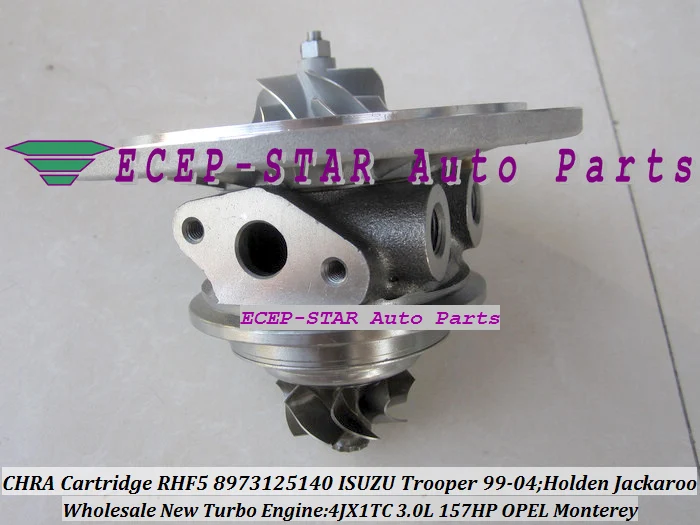 Турбокартридж CHRA RHF5 8971371093 8972503642 8972503640 8972503641 для ISUZU Trooper 99 jackaroo OPEL Monterey 4JX1 3.0L|cartridges