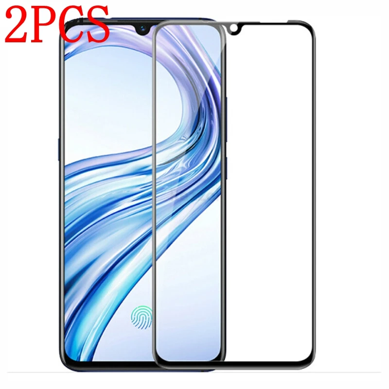 Закаленное стекло с полным покрытием клея для VIVO V11 Pro 2 шт.|Защитные стёкла и