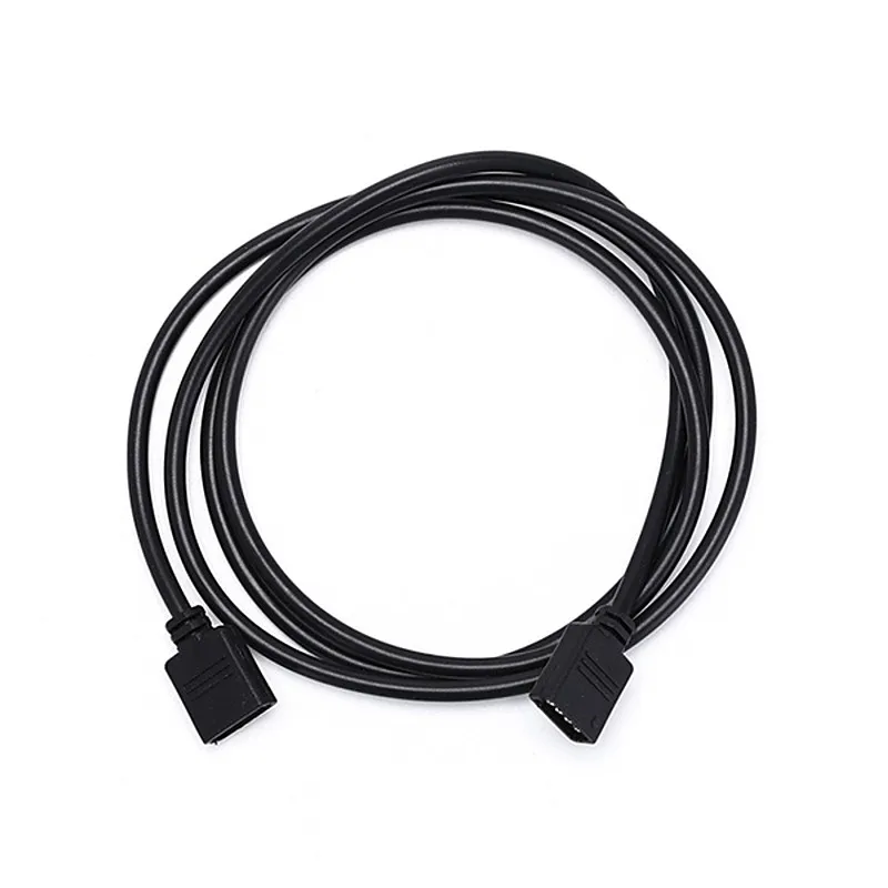 30 см 50 1 м 2 3 5 4 контактный разъем RGB удлинитель провод 4pin светодиодный для SMD 5050 3528