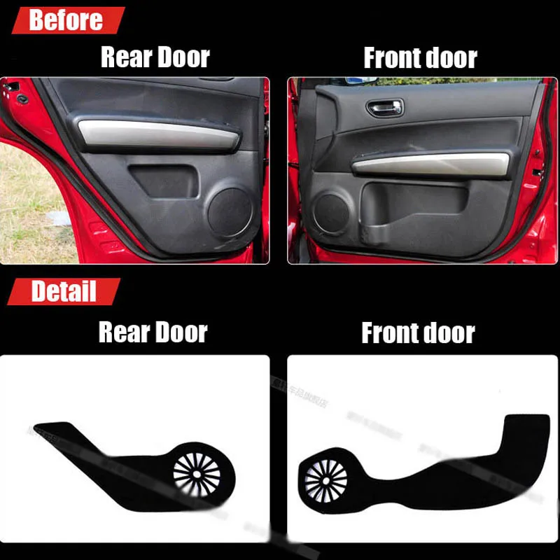 

4 шт., тканевые защитные коврики для Nissan X-trail 2010-2012