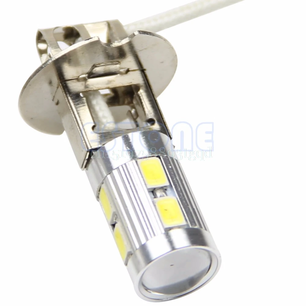 H3 Белый 10 светодиодный 5630 SMD Противотуманные фары авто лампы задних фонарей