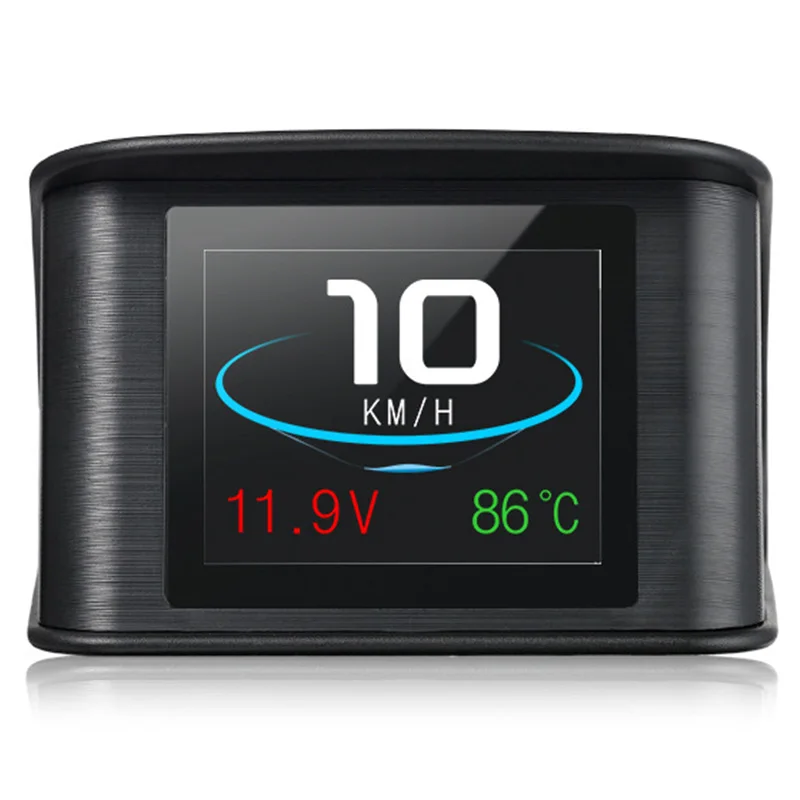 Автомобильный дисплей на лобовое стекло HUD OBD2 II Предупреждение о превышении