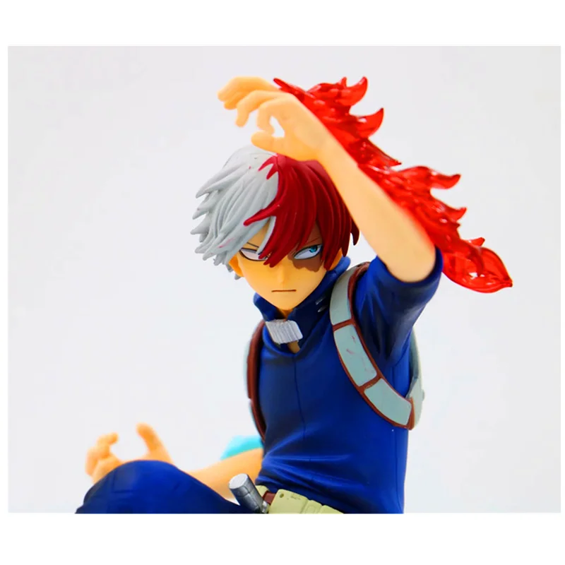 19 см My Hero academic Bakugou Katsuki Todoroki Shoto фигурка Статуэтка из ПВХ версия модели украшение