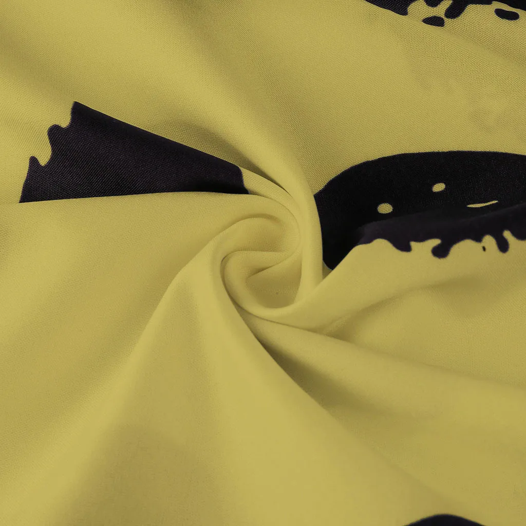 Женское повседневное летнее платье с принтом и v-образным вырезом повседневные