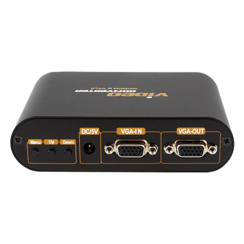Качественный YPbPr 5RCA компонентный в VGA монитор Видео Аудио конвертер для PS3 PS2 Xbo 360