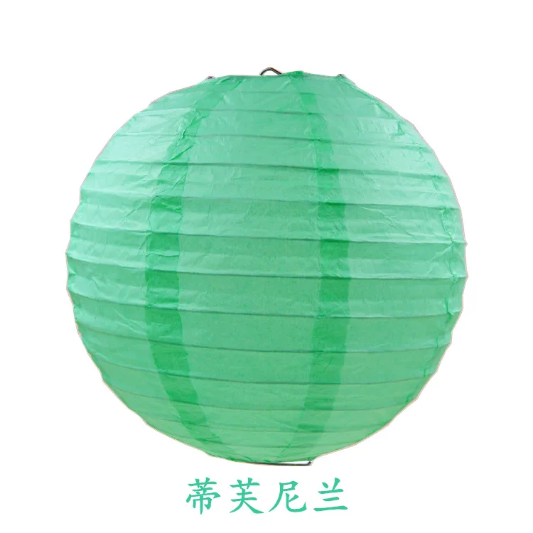 Tiffany blue " 6" " 10" 1" 14" 1" Китайский бумажный фонарь подвесной Lampion бумага с пожеланиями светильник шар лампа Свадебная вечеринка DIY украшение дома - Цвет: Tiffany blue