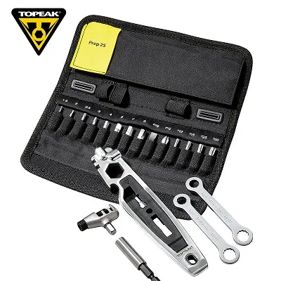 TT2553 Topeak TT2553 инструмент для велосипедной цепи, 28 функций, многофункциональный инструмент для ремонта дорожного велосипеда, Набор торцевых бит для горного велосипеда, набор инструментов гаечный ключ - Цвет: TT2553