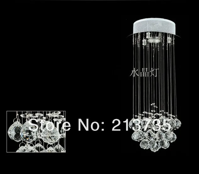 Бесплатная доставка освещение для прихожей из нержавеющей стали кристалл