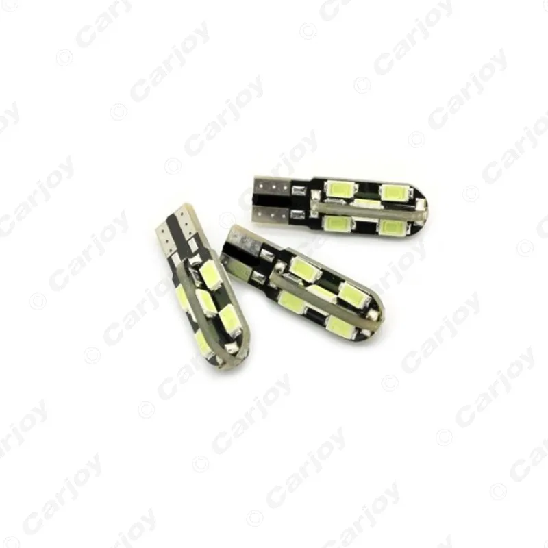 LEEWA 50 шт. DC12V T10 W5W 194 168 12 LED 3528 SMD CANBUS без ошибок Автомобильные Боковые светодиодные
