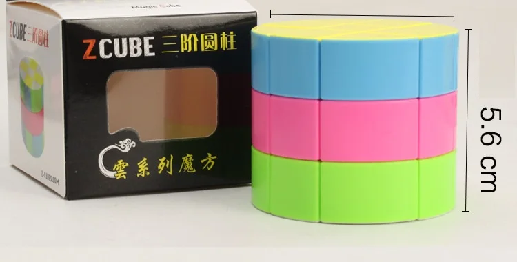 ZCUBE Облако серии 3x3 цилиндр магический куб скоростная головоломка игрушка