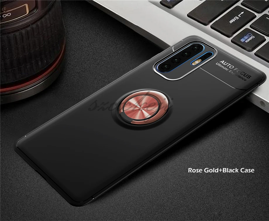 Противоударный чехол для huawei P30 P30 Pro Lite, чехол с кольцом на палец, матовый Силиконовый из ТПУ, чехол для P30 Pro P30pro P30 Lite