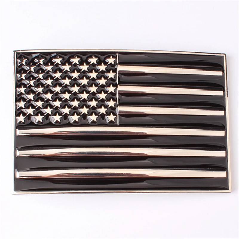 Пряжка Сделай Сам головка для кожи пряжка на ремешке пояс с изображением флага